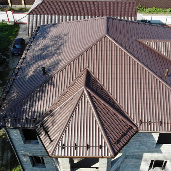 Монтаж сложной крыши и кровли в Инзе и Ульяновской области